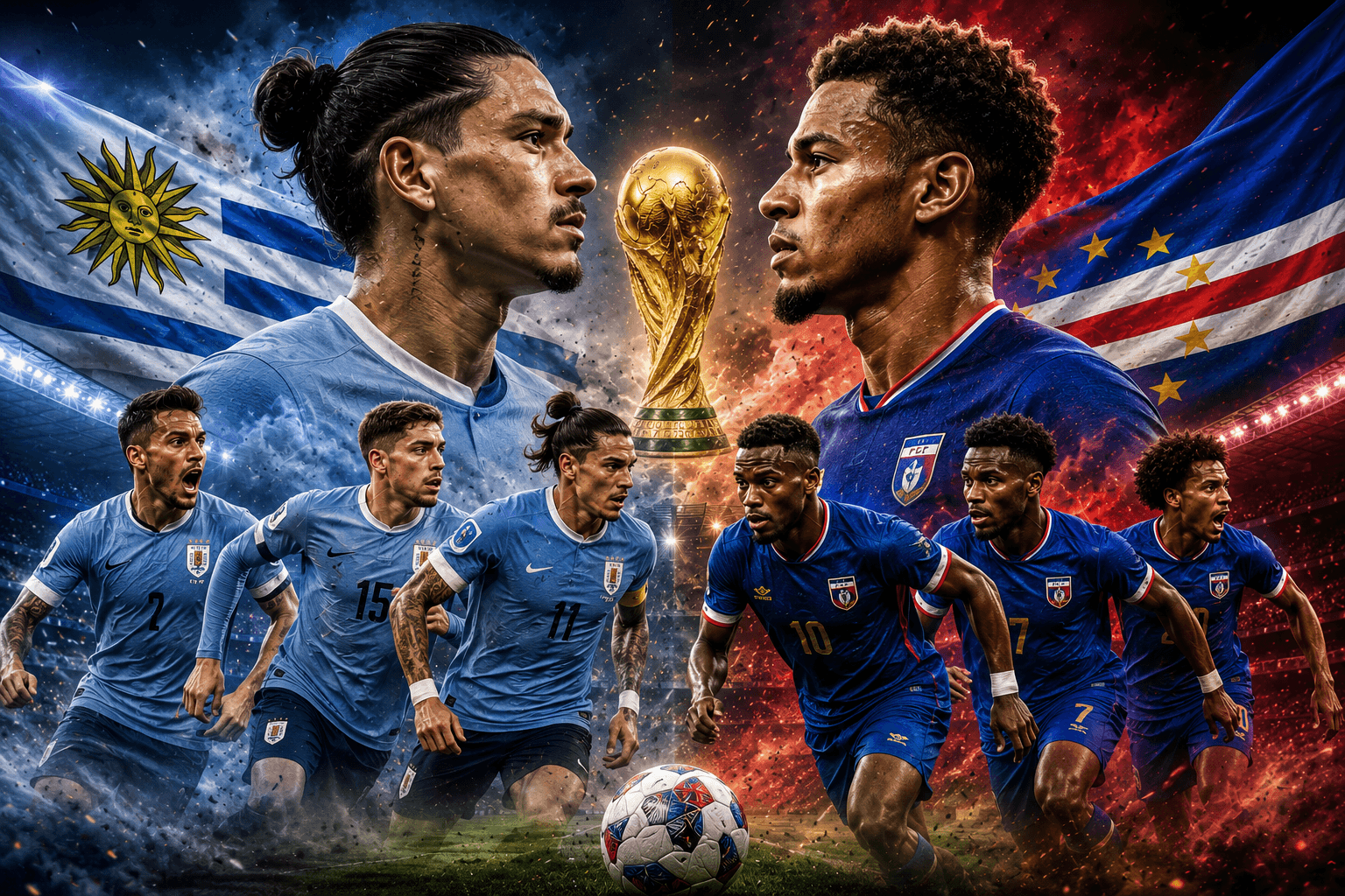 วิเคราะห์บอลโลก 2026 : อุรุกวัย vs เคปเวิร์ด จอมโหดลุ้นชัยแรก ดวลม้ามืดกลุ่ม H